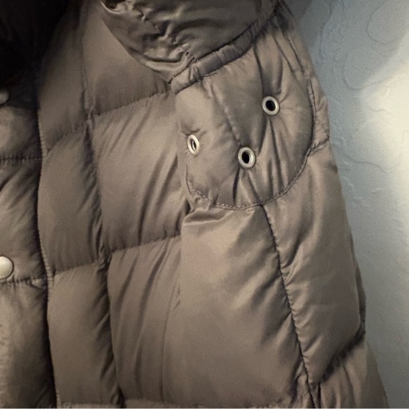 Ralph Lauren women's gray down feather filled puffer jacket size medium - Picture 7 of 16